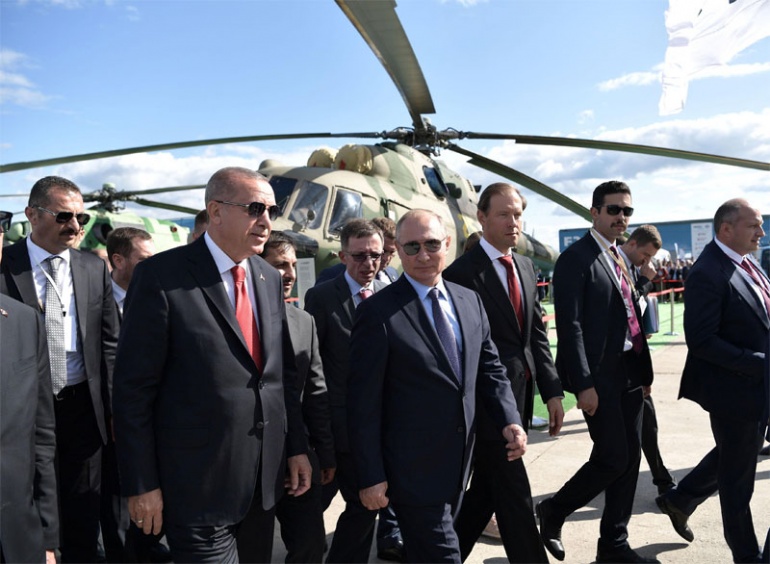 Эрдоган заявил, что Турция продолжит оборонное сотрудничество с Россией