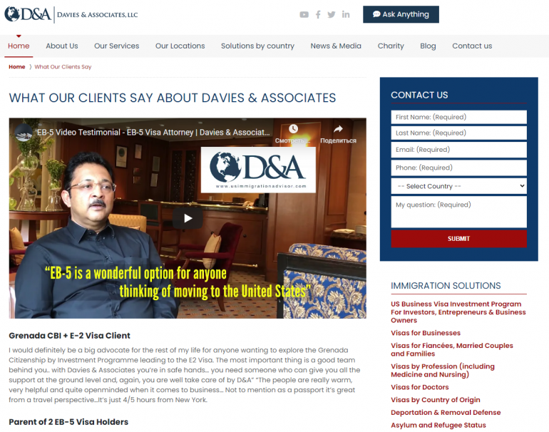 Davies and Associates, LLC 